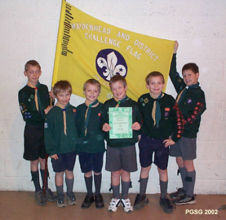 District Flag Competition 2002